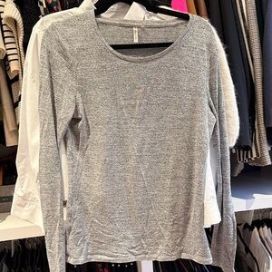 Banana Republic gray long sleeve